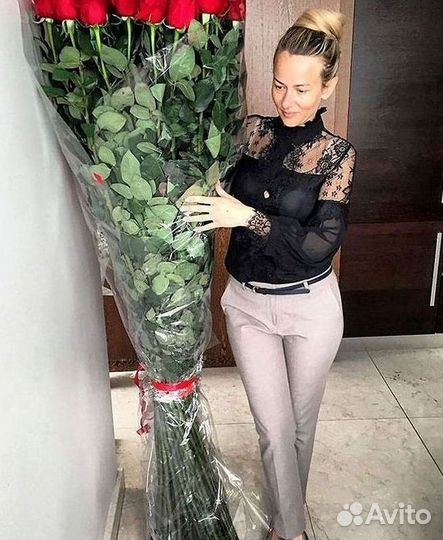 Высокие розы Гигантские розы Доставка цветов