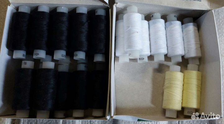 Нитки швейные