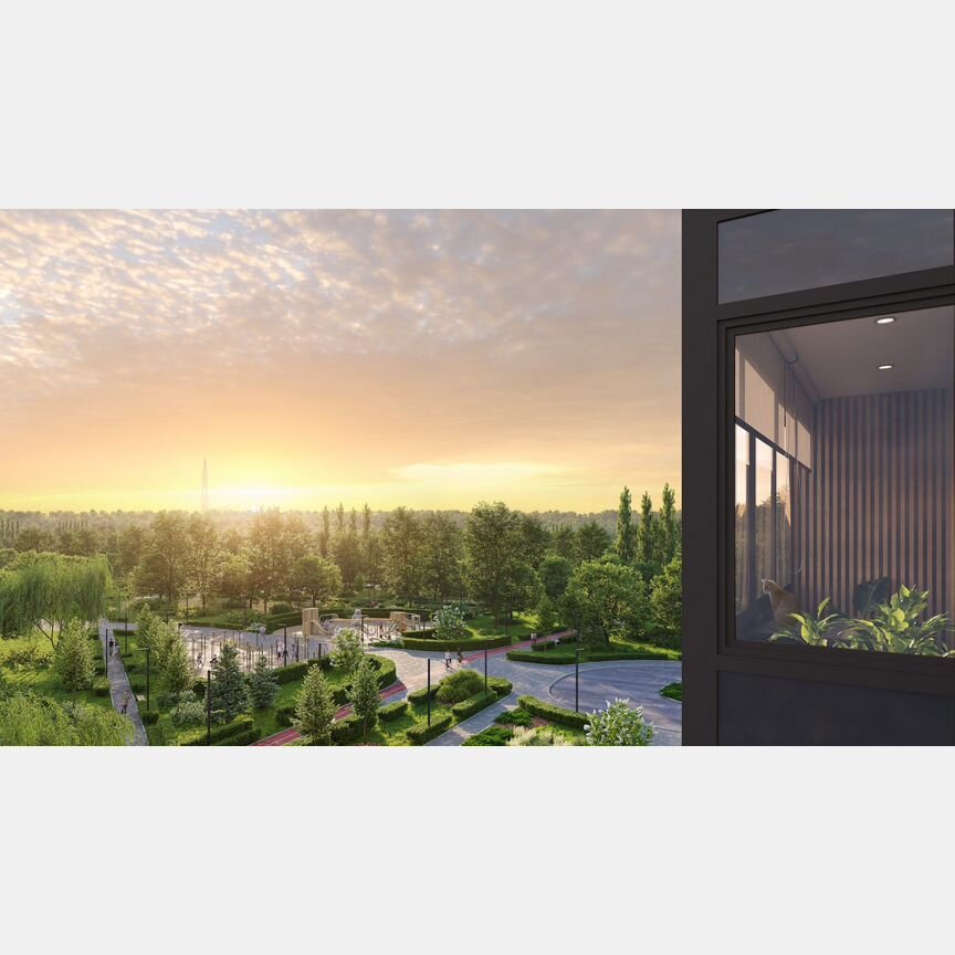 1-к. квартира, 34,9 м², 11/23 эт.