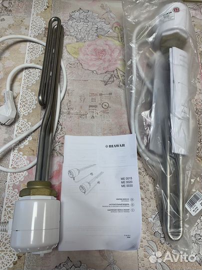 Тэн для бойлера nibe tэн 3.0 кВт 230В 1 1/4