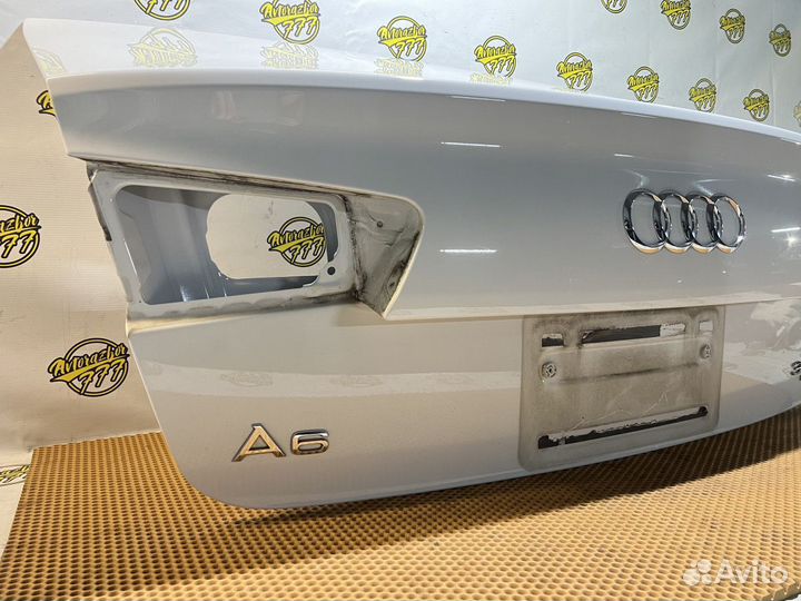 Крышка багажника Audi A6 C7 белая