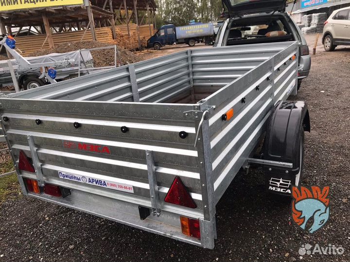 Прицеп 817701.024 с высокими бортами Н470мм