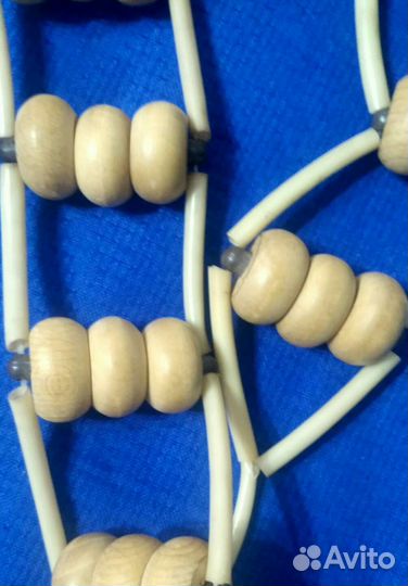 Массажер ленточный из дерева