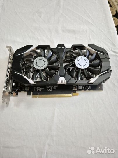 Видеокарта MSI GeForce GTX1050Ti 4GT OC