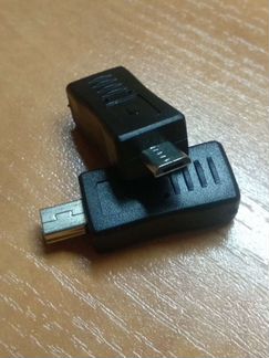 Переходник USB микро на Мини