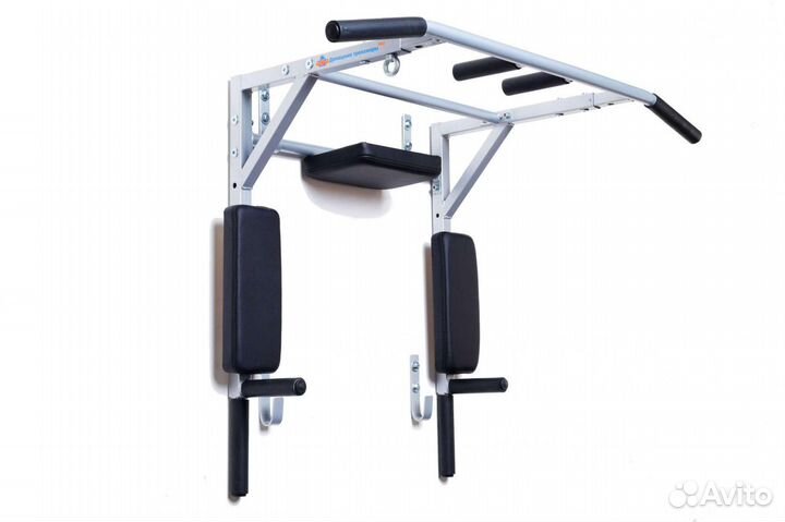 Турник-брусья-пресс (3в1) настенный