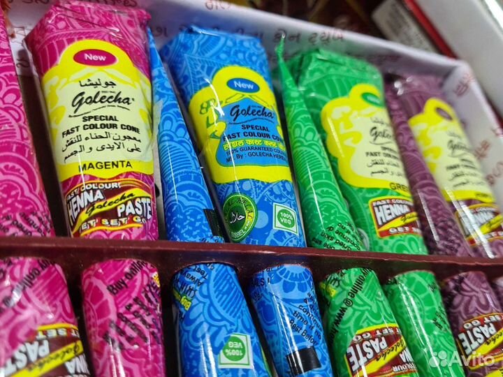 Хна для мехенди, туба/конус