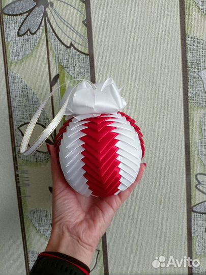 Новогодний шар, ручная работа