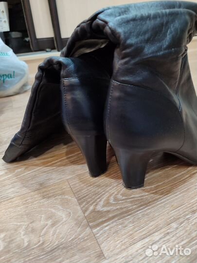 Сапоги натуральная кожа