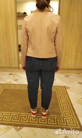 Куртка кожаная женская 46 размер