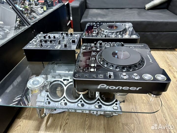Pioneer dj комплект - пульт DJM400 + CDJ1000