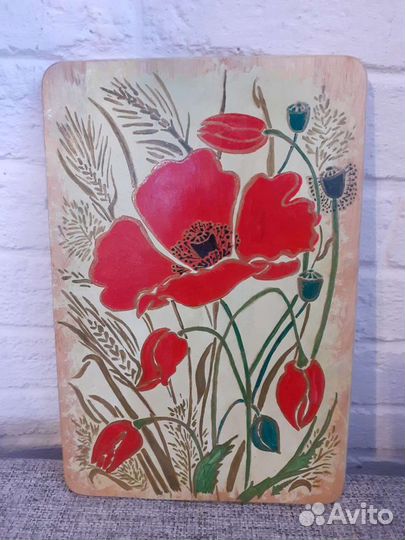 Доска разделочная деревянная