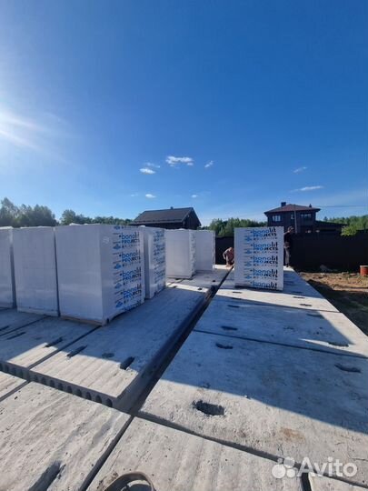 Газобетонные блоки с завода Бонолит