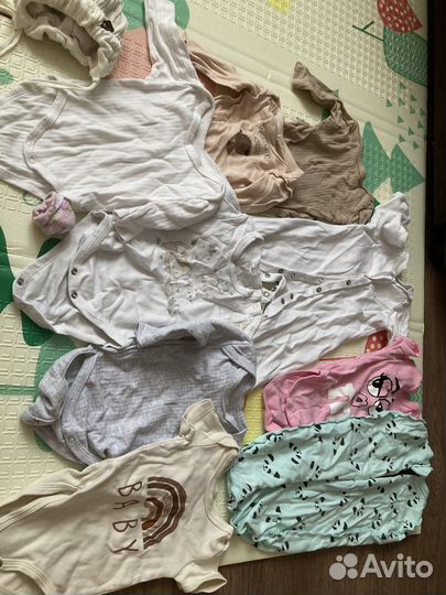 Детские вещи пакетом на девочку от 0 до 3 месяцев