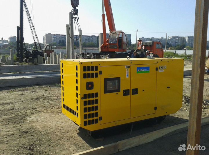 Дизельный генератор Акса 80кВт в кожухе