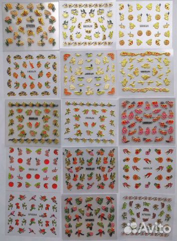 Наклейки для ногтей