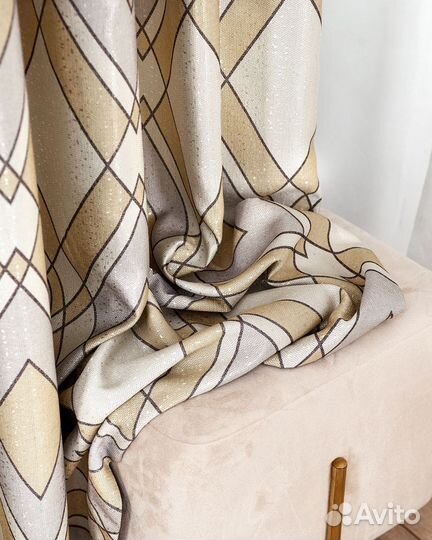 Шторы Левен новые пошив