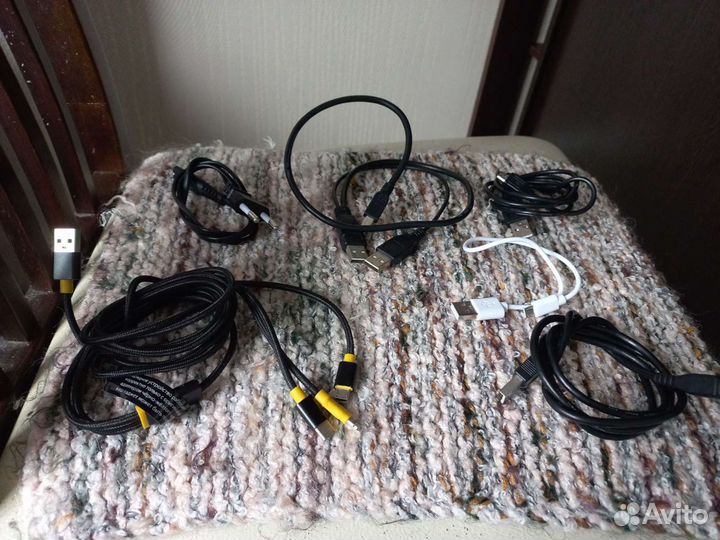 Кабели для телефона и компа