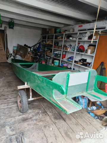 Лодка деревянная под мотор объявление продам