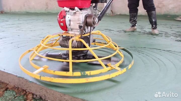 Шлифовка бетона вертолётом аренда