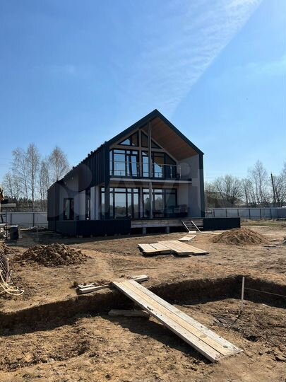 Дом 160 м² на участке 6 сот.