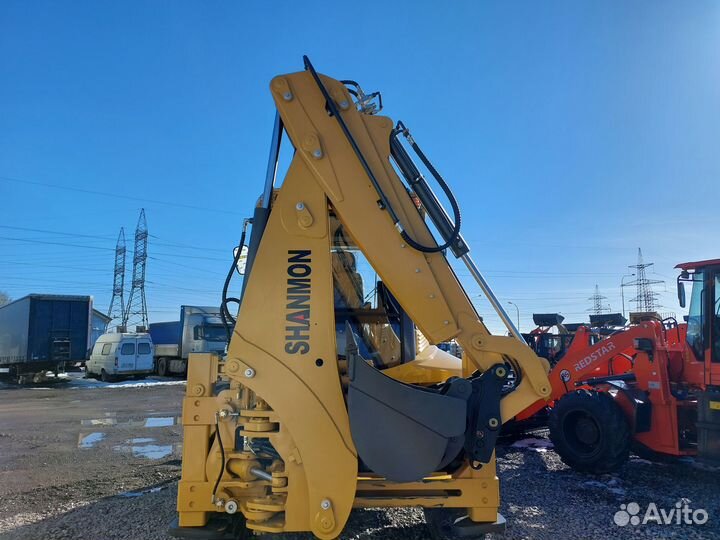Экскаватор-погрузчик Shanmon 388H, 2023