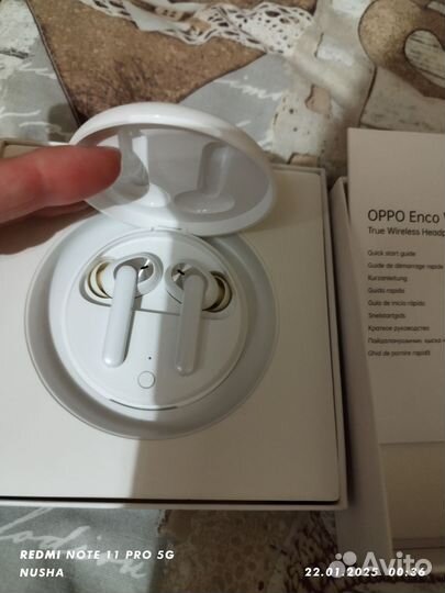 Беспроводные наушники oppo