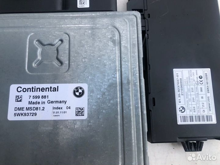 Блок DME Cas ключ BMW N43 Мозги Кас ключ бмв н43