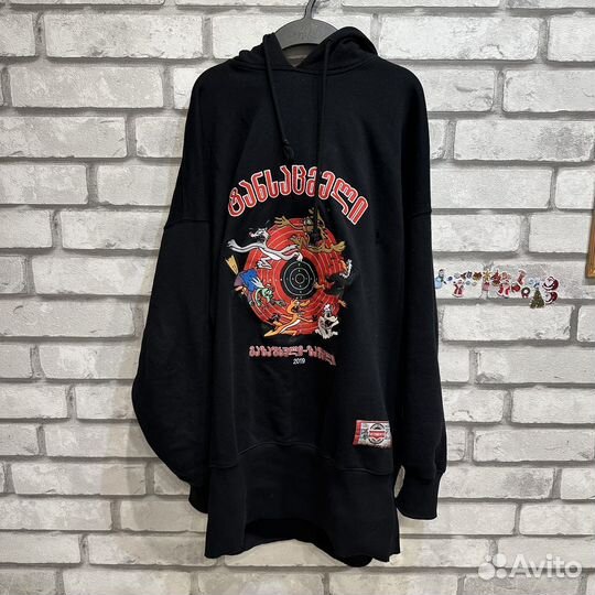 Vetements худи cartoon оригинал