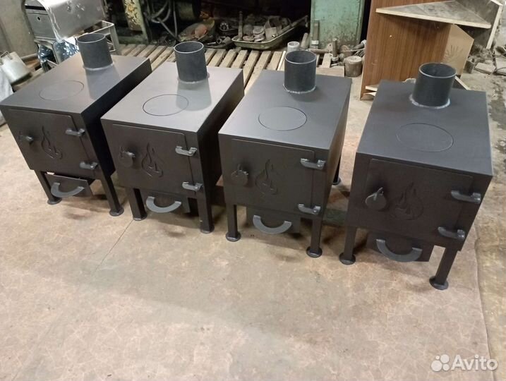 Печь буржуйка отопительная