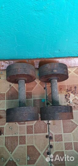 Штанги и гантели бу