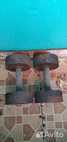 Штанги и гантели бу