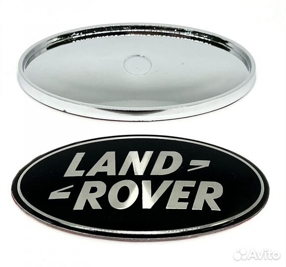 Эмблема для автомобиля Land Rover, 85*43мм, черный