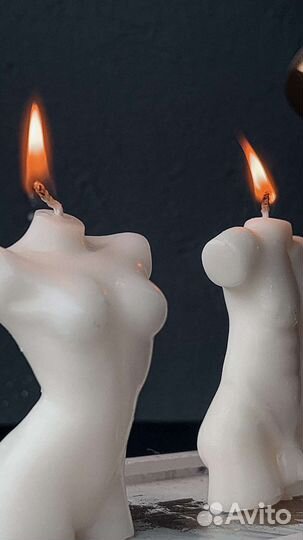 Свечи восковые ручной работы