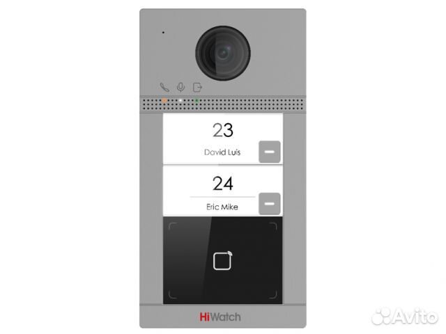 Вызывная панель HiWatch VDP-D4212W/Flush