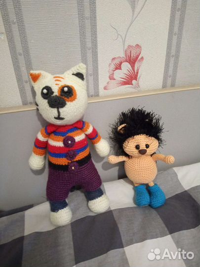 Вязаные игрушки ручной работы