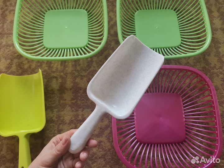 Корзинки для фруктов, совки для сыпучих продуктов