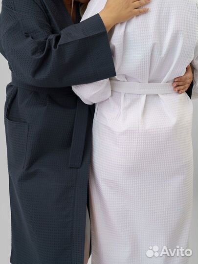 Халат банный вафельный Артикул 1631 - 1628