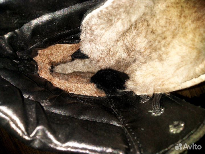 Ботинки зимние, берцы военные, мех