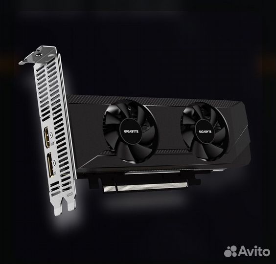 Видеокарта Radeon RX 6400 D6 LOW profile 4G