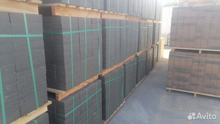 Кирпич облицовочный Графит