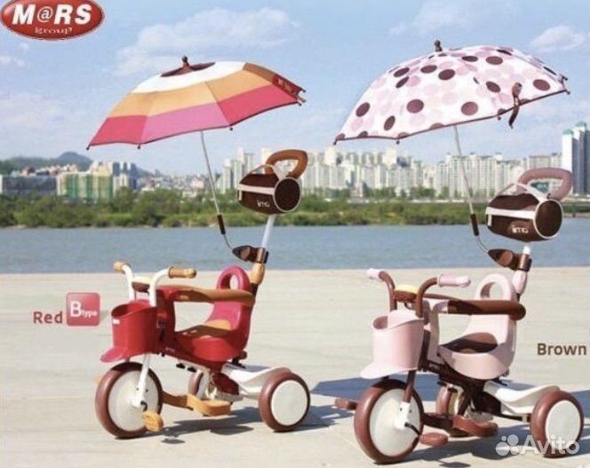 Универсальный зонт iimo к велосипеду или коляске