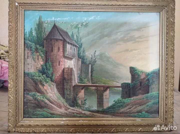 Картина маслом на холсте большая