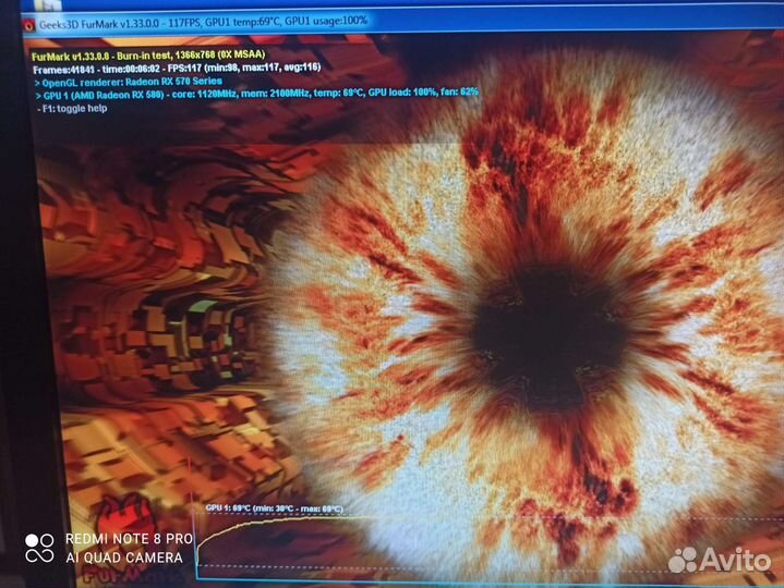 Видеокарта sapphire rx 570 nitro+ 8gb