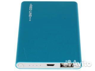 Портативный аккумулятор Red Line 4000mAh (синий)