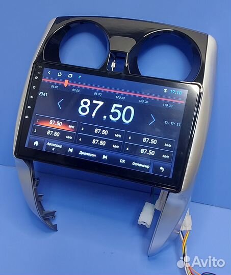 Магнитола android Nissan Note 2012-2020 10