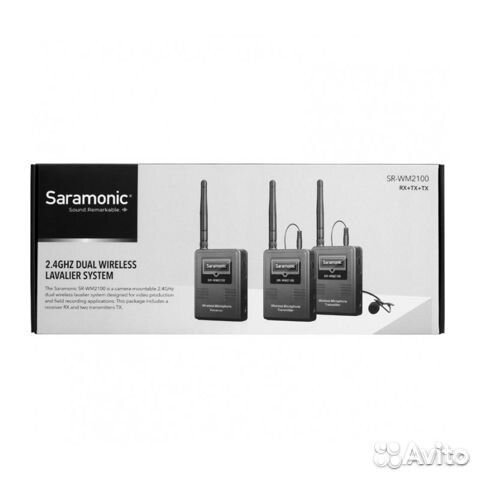 Радиосистема Saramonic SR-WM2100 (TX+TX+RX)