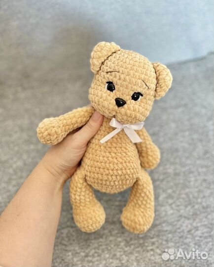 Вязаный мишка