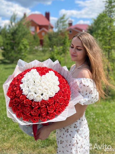 101 роза, цветы с доставкой