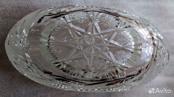 Ваза хрустальная большая СССР